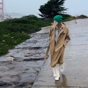 Boheme x Fairechild trench/rain coat NWT